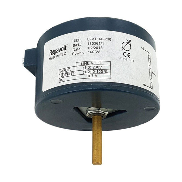 Regavolt Single Phase 160VA 0.7A Variable Transformer 0-100%