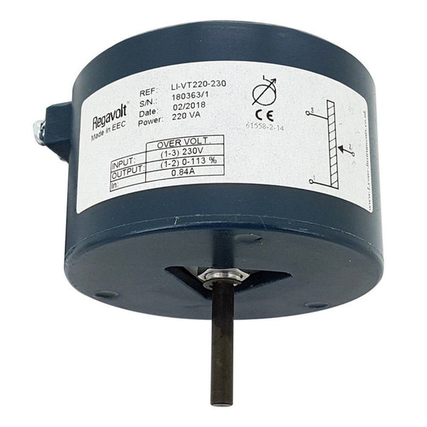 Regavolt Single Phase 220VA 0.95A Variable Transformer 0-100%